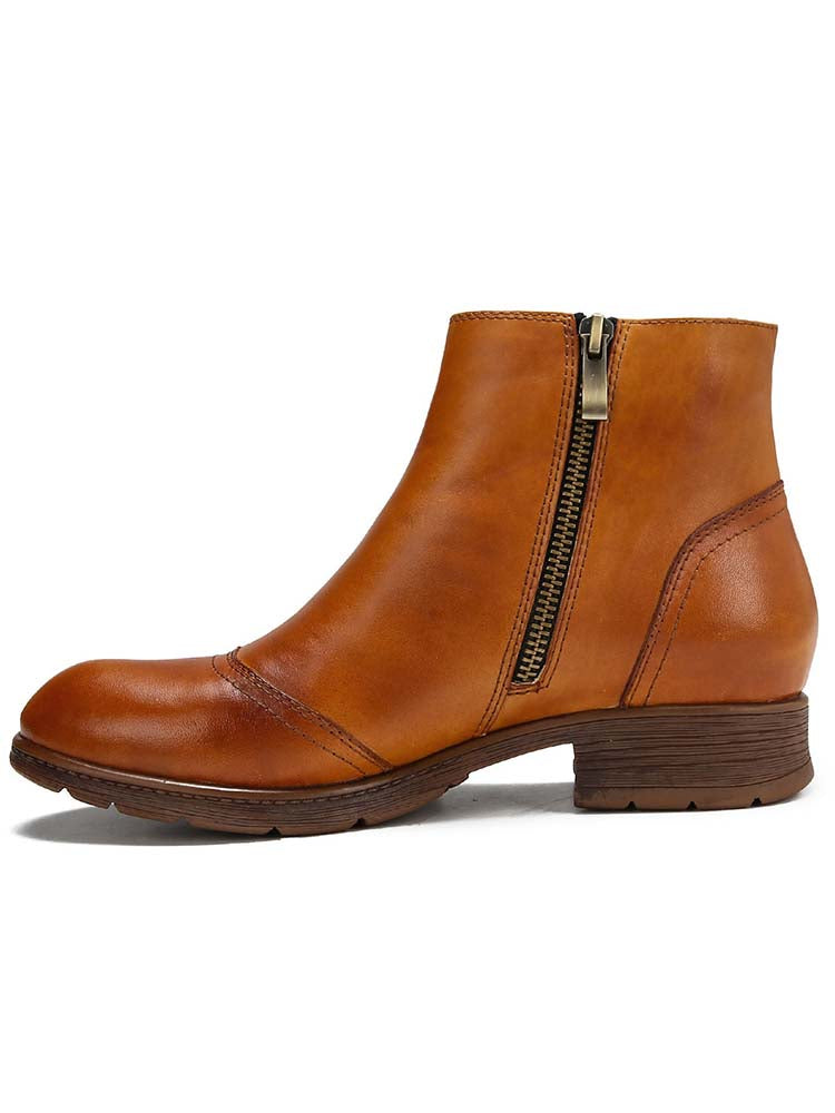 Magdalena Retro Handmade Ankle Boots