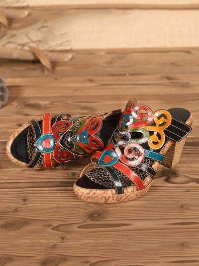 Goldie Handmade Retro Sandals