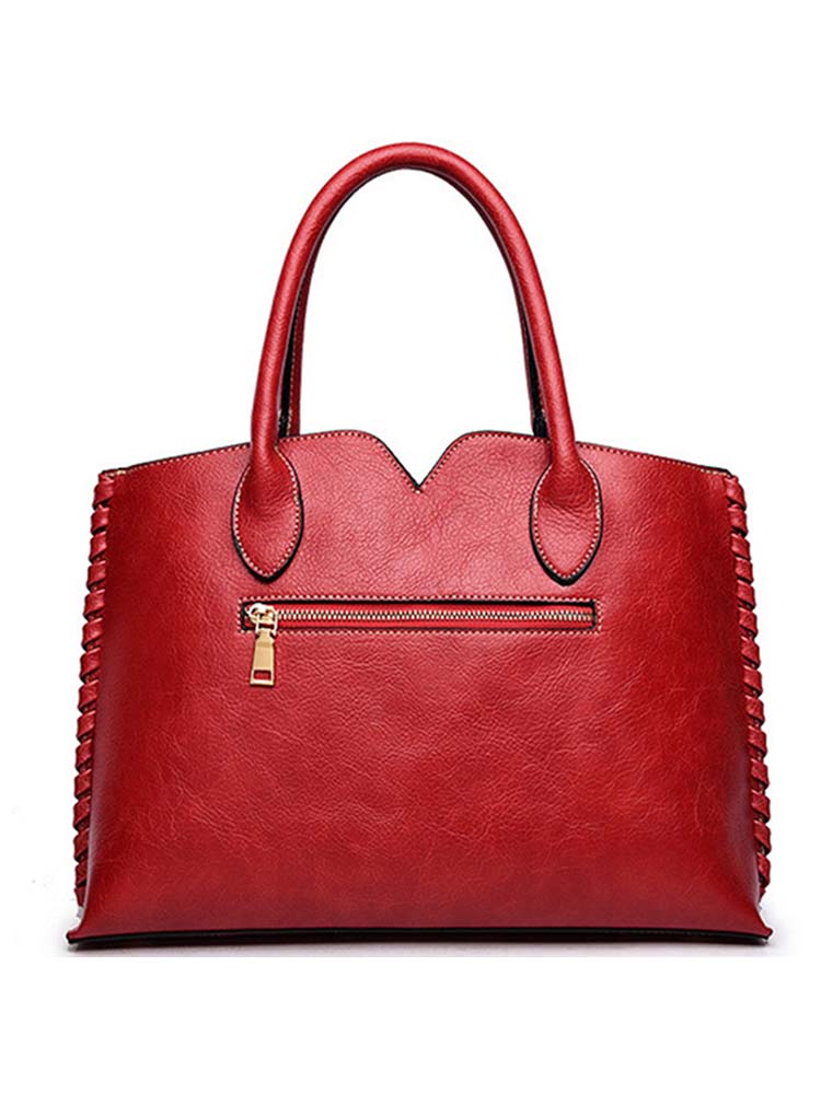 Retro Embossed Handbag Chinese Style Large Capacity Crossbody Bag