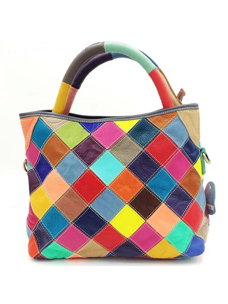 Vintage Fashion Colorful Handbag