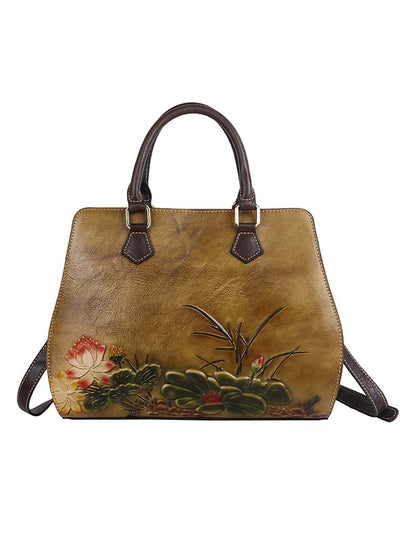 Retro Lotus Casual Bags