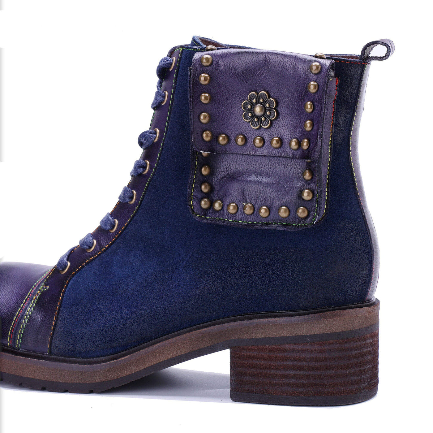 Colorstepshoes Midnight Charm Lace-Up Ankle Boots