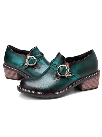 Vintage Handmade Leather Fashion Shoes