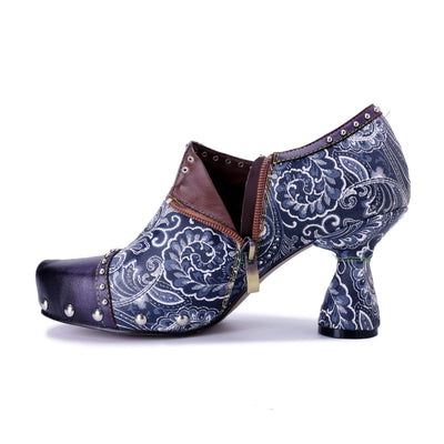 Colorstepshoes Indigo Grace Heeled Pumps