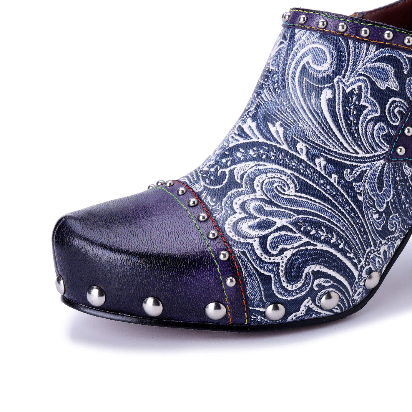 Colorstepshoes Indigo Grace Heeled Pumps