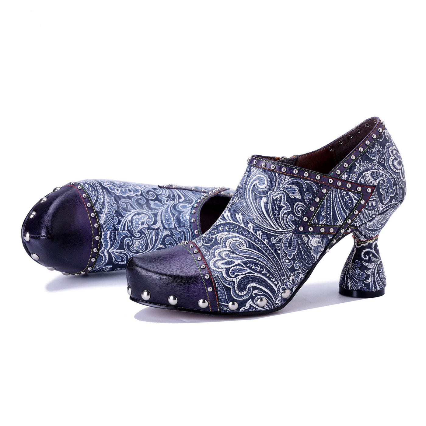 Colorstepshoes Indigo Grace Heeled Pumps