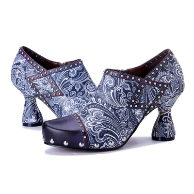 Colorstepshoes Indigo Grace Heeled Pumps